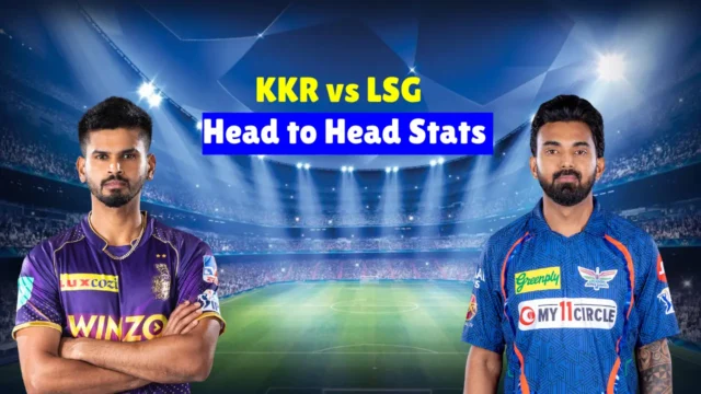 KKR vs LSG Head to Head Stats, IPL 2024 28th Match