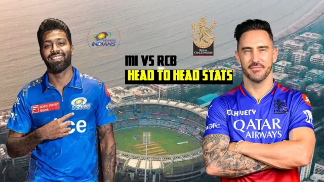 IPL 2024 MI vs RCB Head to head stats